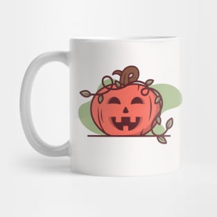 Welcoming Halloween Pumpkin Mug